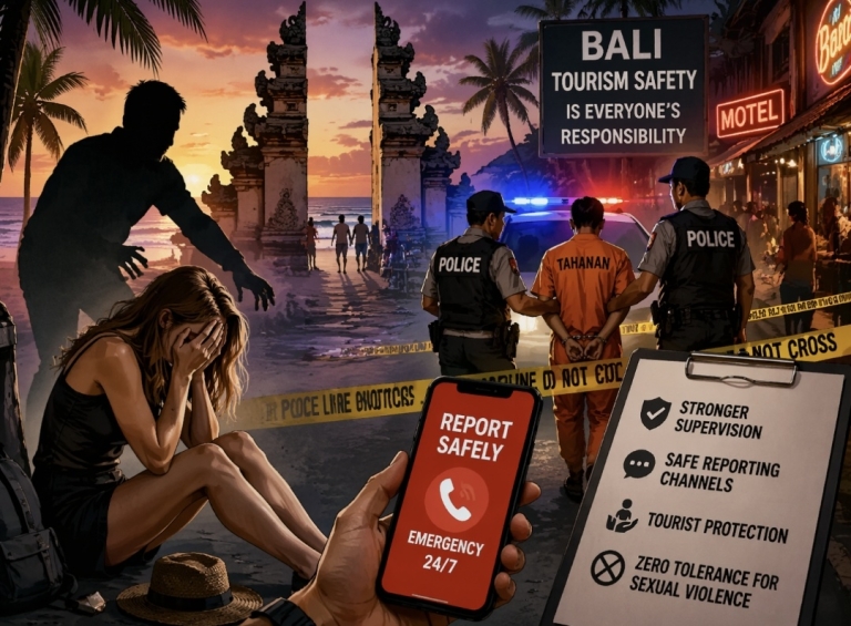 Wave of Sexual Assault Cases Against Foreign Tourists Exposes Gaps in Bali’s Tourism Security