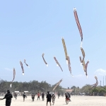 763 Traditional Balinese Kites Fill Sanur Sky at 10th Denpasar Kite Festival